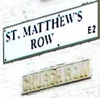 Church Row roadsign